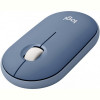 Мишка бездротова Logitech Pebble M350 (910-006753) Blueberry USB