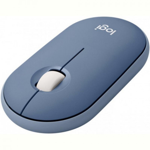 Мишка бездротова Logitech Pebble M350 (910-006753) Blueberry USB