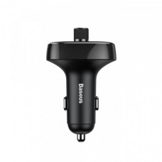 АЗП Baseus FM Launcher S-09 Overseas Edition 2xUSB (3.4А) black