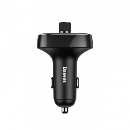 АЗП Baseus FM Launcher S-09 Overseas Edition 2xUSB (3.4А) black
