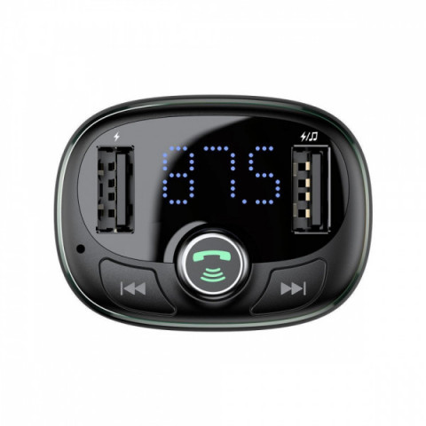 АЗП Baseus FM Launcher S-09 Overseas Edition 2xUSB (3.4А) black Купити в Україні