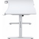 Стіл з електрорегулюванням висоти Anda Seat Xtreme 1600x800 White (стільниця) Купити в Україні
