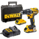 Шурупокрут-дриль акумуляторний DeWALT XR Li-Ion 18В акб 2х2А·год 70Нм 550-2000об/хв кейс, ЗП 1.5кг