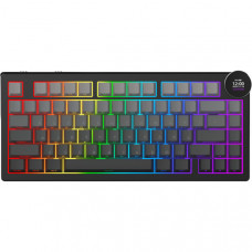 Бездротова механічна клавіатура Ajazz AK820 V2 White Peach Switch (AK820-V2-WP-S-BG)