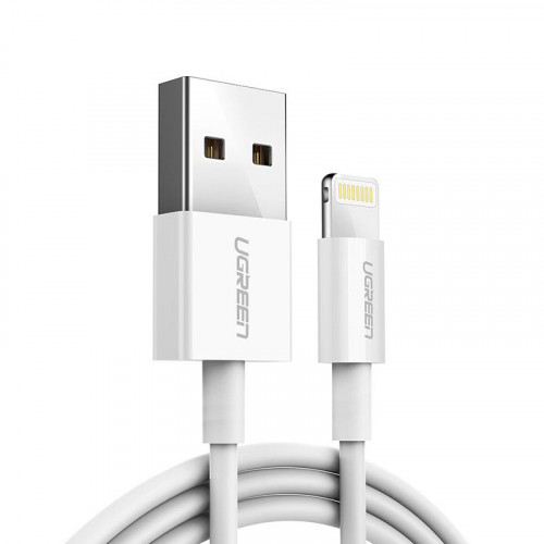 Кабель Ugreen US155 USB - Lightning, 2м, White (20730)