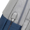 Рюкзак Rivacase 7567 17.3" Grey/Dark Blue