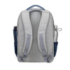 Рюкзак Rivacase 7567 17.3" Grey/Dark Blue
