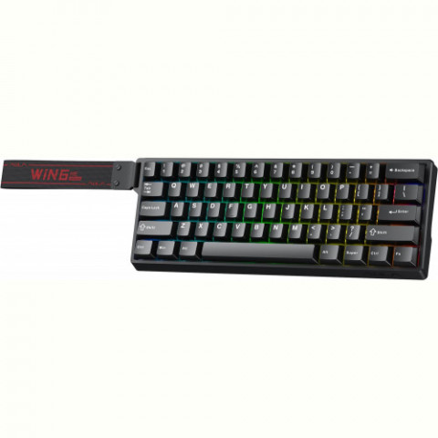 Клавіатура Aula WIN60 HE Magnetic Switch Black (6978080504029)