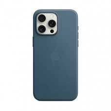 Чохол FineWoven Case with MagSafe Original for Apple iPhone 15 Pro Max (OEM) - Pacific Blue (ARM71990)