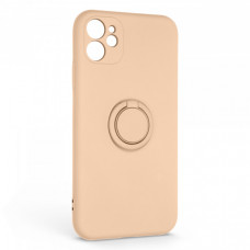 Чохол ArmorStandart Icon Ring для Apple iPhone 11 Pink Sand (ARM68644)