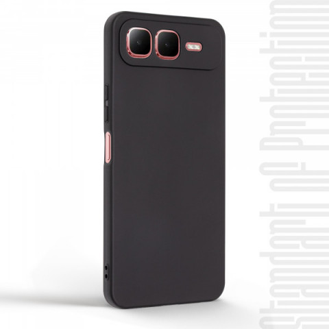 Чохол ArmorStandart Matte Slim Fit для Infinix Smart 10 Plus 4G Camera cover Black (ARM87993)