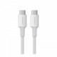 Кабель Ugreen US300 USB-C - USB-C, 1м, White (60551)
