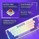 Бездротова клавіатура ігрова Proove Gaming AFK White (WKAFK1022002)