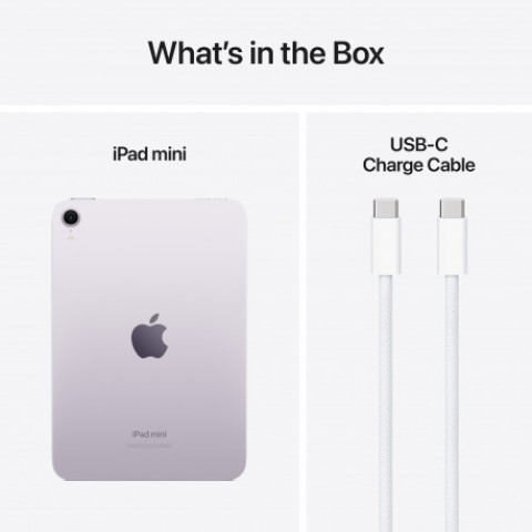 Apple iPad Mini 8.3" (7 Gen) 128GB Wi-Fi (2024) Purple (MXN93)