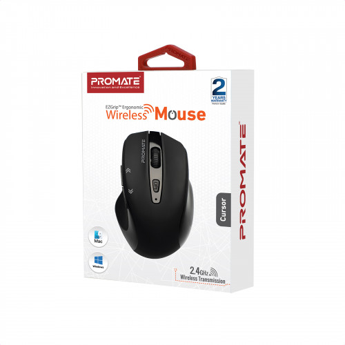 Миша бездротова Promate Cursor Black