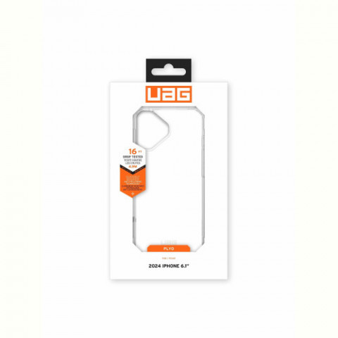 Чохол-накладка Urban Armor Gear Plyo для Apple iPhone 16 Ice (114486114343)