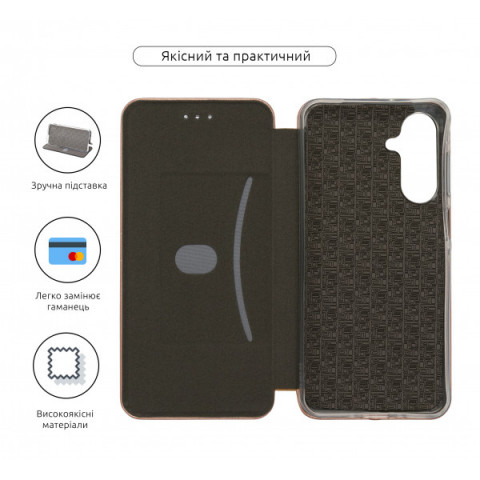 Чохол-книжка ArmorStandart G-Case для Samsung A26 5G Rose Gold (ARM83056)