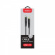 Кабель Intaleo CBFLEXTL1 USB-C-Lightning 1.2м Black (1283126542459)
