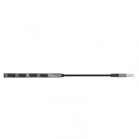 USB-хаб Trust Halyx Aluminium 4 ports (23786)