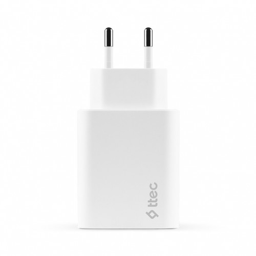 Мережевий зарядний пристрій Ttec SmartCharger PD USB-C 30W White (2SCS26B)