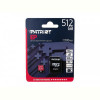 Карта пам`ятi MicroSDXC 512GB UHS-I/U3 Class 10 Patriot EP A1 R90/W80MB/s + SD-adapter (PEF512GEP31MCX)