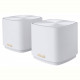 Wi-Fi Mesh-система Asus ZenWiFi XD4 Plus 2pk White (90IG07M0-MO3C20)