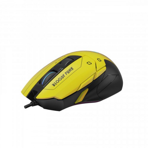 Миша ігрова A4Tech W70 Max Bloody, жовта, активоване ПЗ Bloody