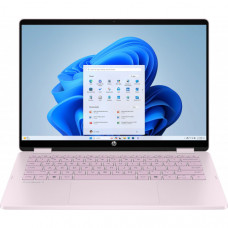 Ноутбук HP OmniBook 5 Flip x360 14" WUXGA IPS Touch, Intel 3-100U, 8GB, F512GB, UMA, DOS, рожевий