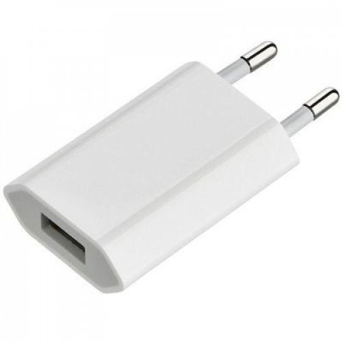 Мережевий зарядний пристрій iPhone 3G/3GS/4G/4GS/5 (1USBx1A) 1000mAh White (S07022)