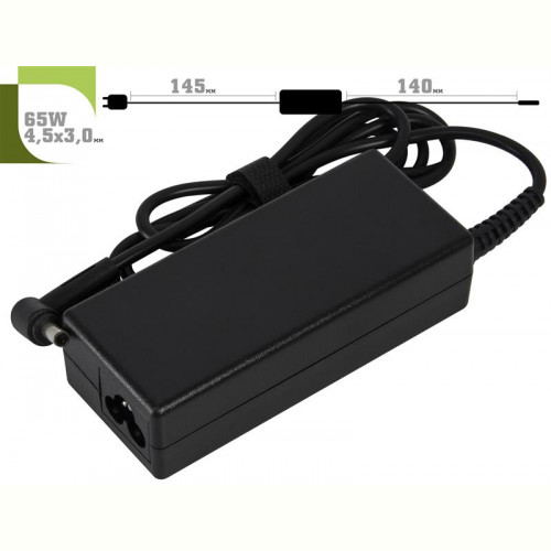 Блок живлення 1StCharger для ноутбука Asus 19V 65W 3.42A 4.5х3.0мм + каб.живл. (AC1STAS65WE)