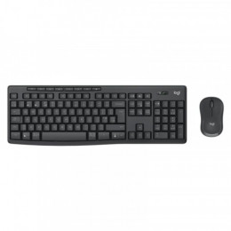 Комплект (клавіатура, мишка) бездротовий Logitech MK370 Black USB (L920-012077)