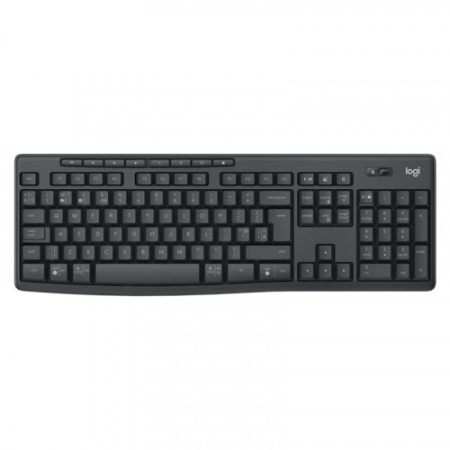 Комплект (клавіатура, мишка) бездротовий Logitech MK370 Black USB (L920-012077)