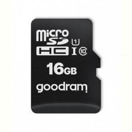 Карта пам`яті  MicroSDHC  16GB UHS-I Class 10 GOODRAM  (M1A0-0160R12)