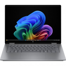 Ноутбук HP OmniBook X Flip x360 14-fk0000ua 14" 3K OLED Touch, AMD AI 7 350, 32GB, F1TB, UMA, Win11, сірий