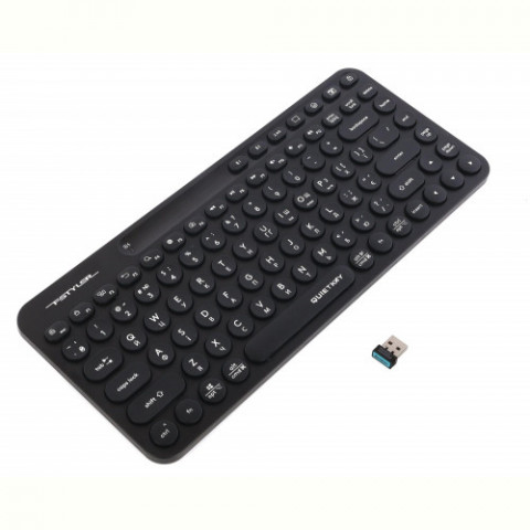 Клавіатура бездротова A4Tech FBK36C AS Black