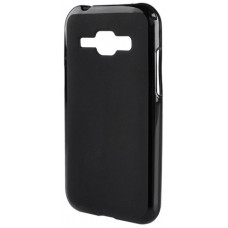 Чохол-накладка Drobak Elastic PU для Samsung Galaxy J1 SM-J100 Black (216941)
