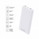 Універсальна мобільна батарея ColorWay Slim 10000mAh White (CW-PB100LPF2WT)