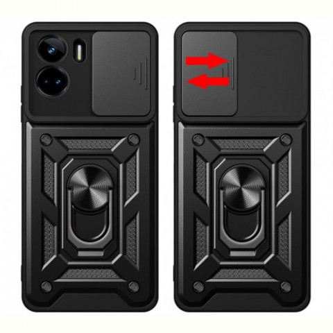 Чохол-накладка BeCover Military для Honor 90 Lite Black (710999)