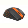 Мишка бездротова A4Tech FG30 Black/Orange USB