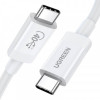 Кабель Ugreen US506 USB - USB-C, 0.8м, White (40113)