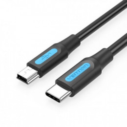 Кабель Vention USB-C - miniUSB, 2 m, Black (COWBH)