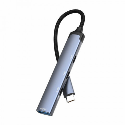 USB-хаб СolorWay USB Type-C 4-в-1 (CW-HUB07)