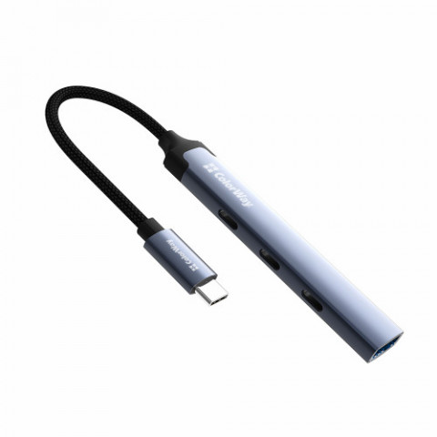 USB-хаб СolorWay USB Type-C 4-в-1 (CW-HUB07)