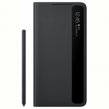Чохол-книжка Samsung Smart Clear View Cover with S Pen для Samsung Galaxy S21 Ultra SM-G998 Black (EF-ZG99PCBEGRU)