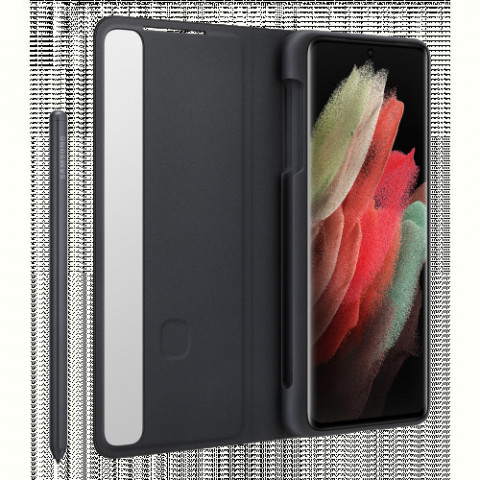 Чохол-книжка Samsung Smart Clear View Cover with S Pen для Samsung Galaxy S21 Ultra SM-G998 Black (EF-ZG99PCBEGRU)
