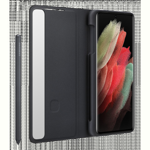 Чохол-книжка Samsung Smart Clear View Cover with S Pen для Samsung Galaxy S21 Ultra SM-G998 Black (EF-ZG99PCBEGRU)