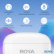 Бездротовий петличний мікрофон BOYA mini-13 Type-C/Lightning White Купити в Україні