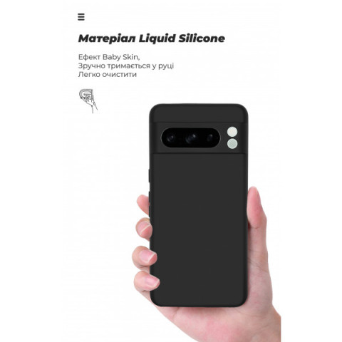 Чохол ArmorStandart ICON для Google Pixel 8 Pro Camera Cover Black (ARM89083)