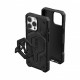 Чохол-накладка+магнітне кільце-тримач Urban Armor Gear Monarch Pro Magsafe для Apple iPhone 16 Pro Max Carbon Fiber/Black Stand (1144571BV01)