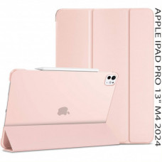 Чохол-книжка BeCover Tri Fold Hard для Apple iPad Pro 13" M4 2024 Pink (711732)